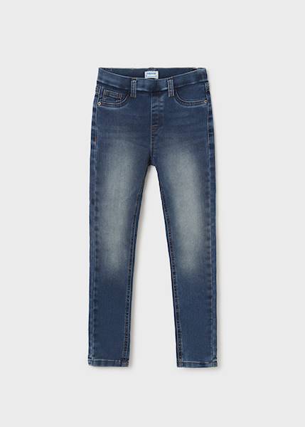 Spodnie jeans basic           554-66