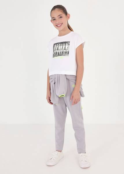 Spodnie cropped wiskoza       6586-72