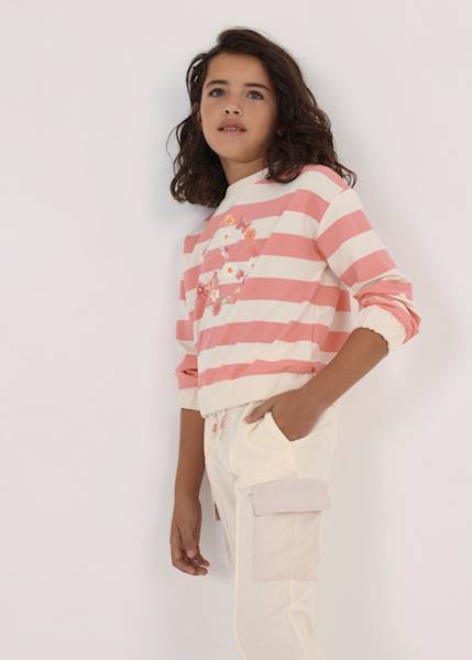 Spodnie cropped dzianina      6585-39