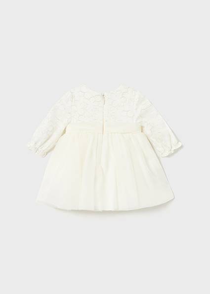 Sukienka haftowany tiul lurex 2855-24