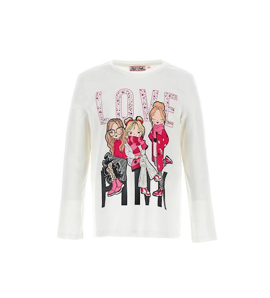 T-shirt DDA3503F-Cloud Dancer