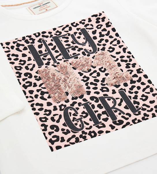 T-shirt DDA3654F-Coconut Milk