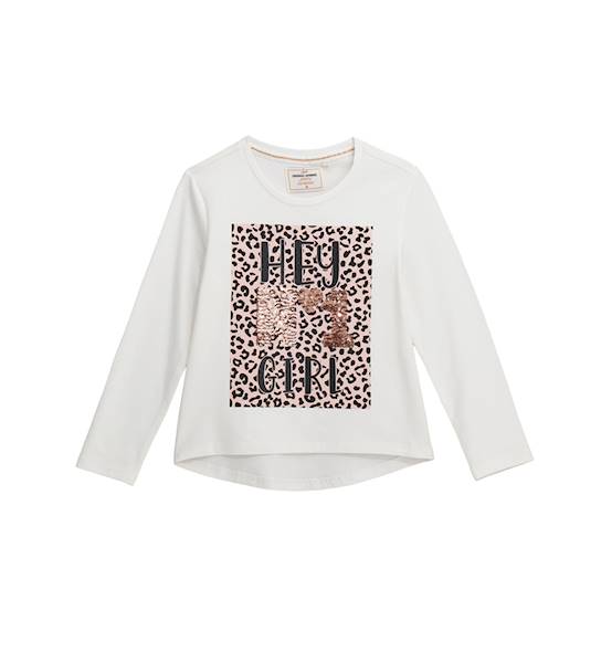 T-shirt DDA3654F-Coconut Milk