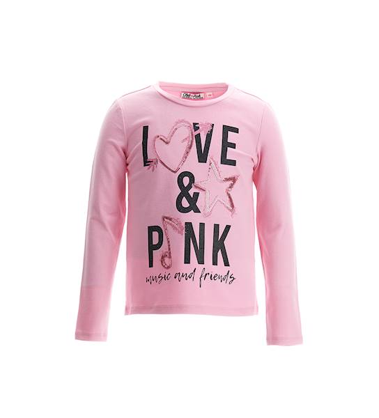 T-shirt DDA3504F-Pink Frosting