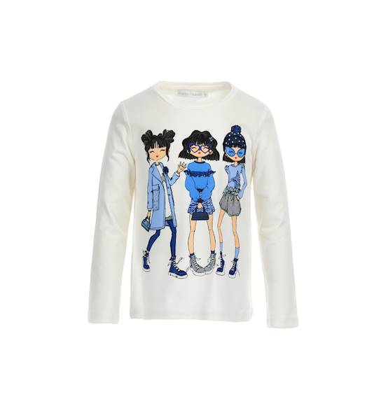 T-shirt DDA3677F-Cloud Dancer
