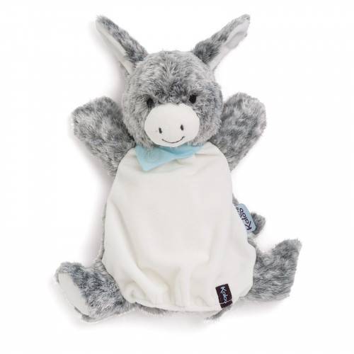 LES AMIS - DONKEY DOUDOU PUPPET 30 CM