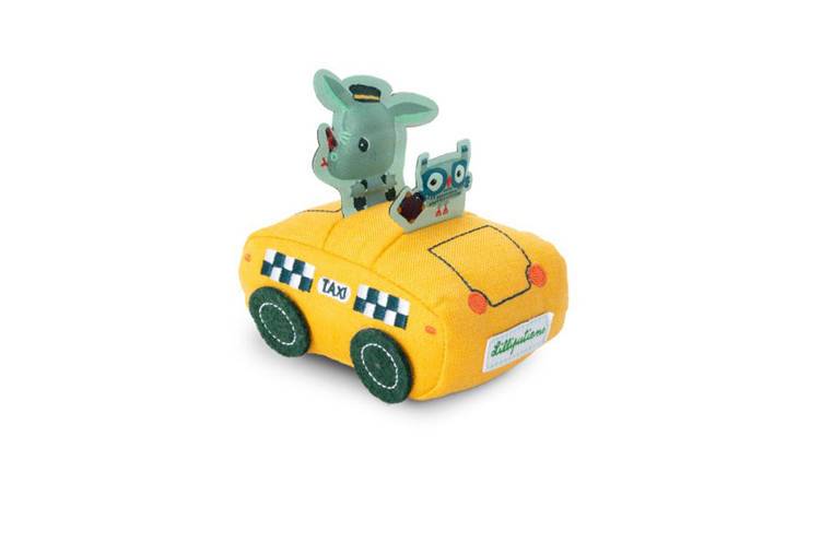 Miękkie auto z napędem pull-back Smok Joe