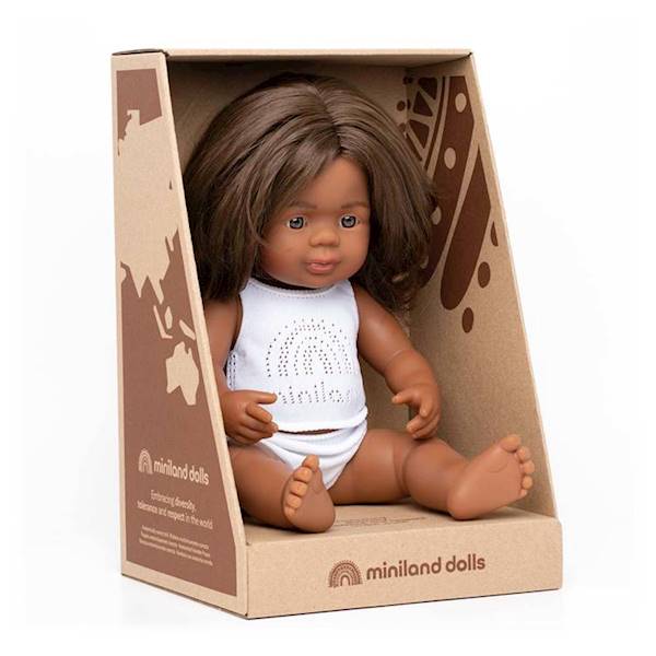 Lalka dziewczynka Aborygenka 38cm 