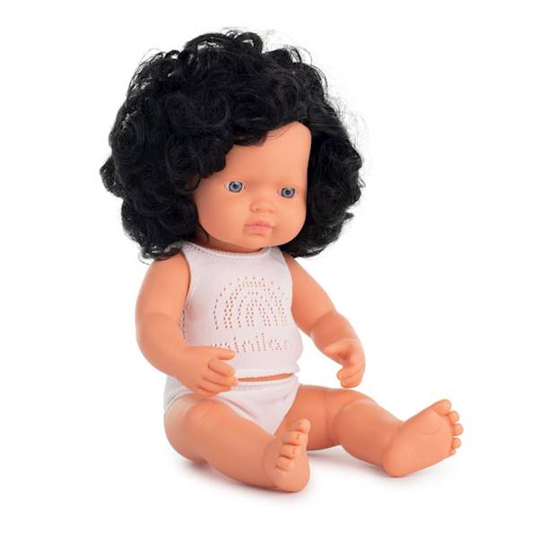 Lalka dziewczynka Europejka Czar.Kręcone Włosy38cm