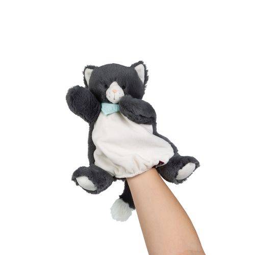 LES AMIS CHAMALLOW CAT DOUDOU PUPPET 25CM