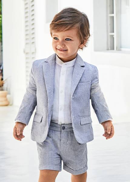 Bermudy lniane elegant        1237-19