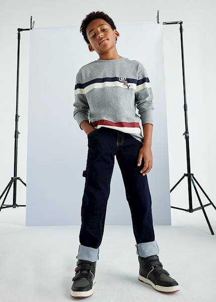 Spodnie soft denim worker     7532-54