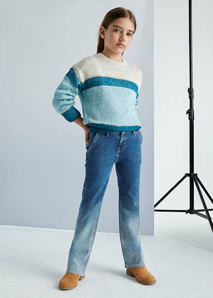 Spodnie jeansowe deep dye     7547-82