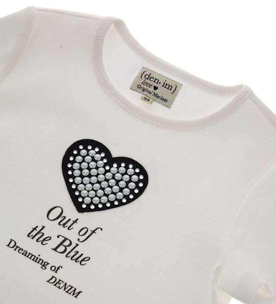 T-shirt DEA3528F-Cloud Dancer
