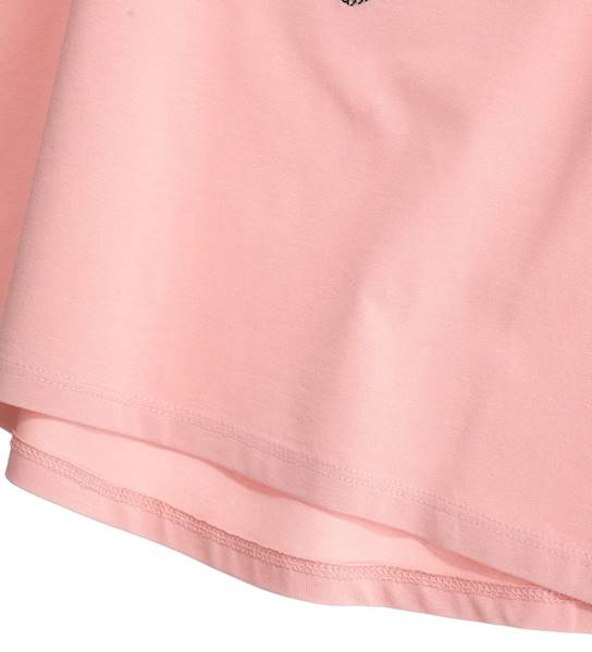 T-shirt DEA3563F-Pink Dolphin
