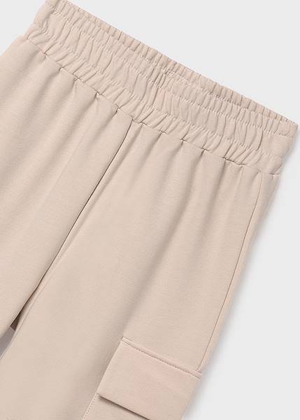 Długie spodnie jogger cargo   7578-90