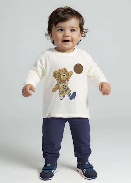 Długie spodnie basic          704-72