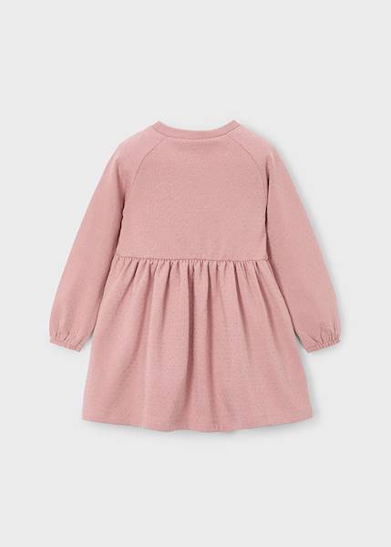 Dresowa sukienka z torebką    4926-56