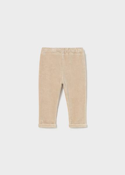 Dzianinowe spodnie sztruks    2510-11