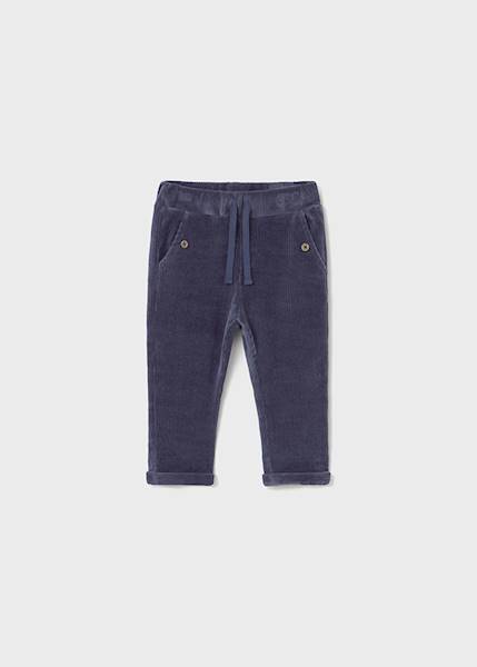 Dzianinowe spodnie sztruks    2510-10