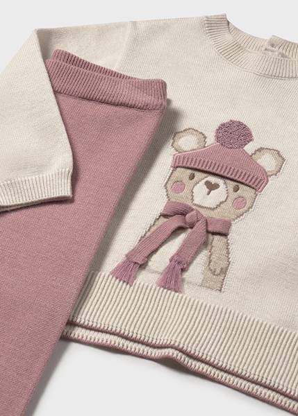 Komplet spodnie długie trykot 2595-79