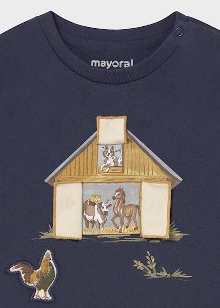 Koszulka d/r "play" farma     2067-32