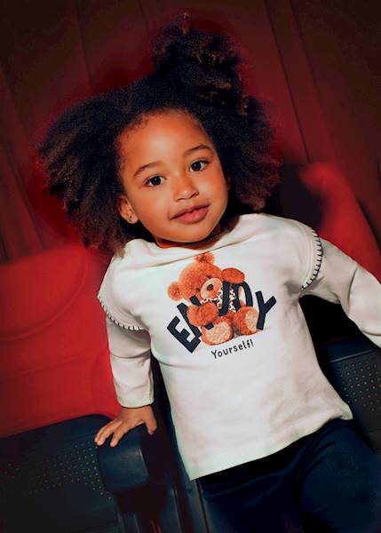 Koszulka d/r miś              4012-10