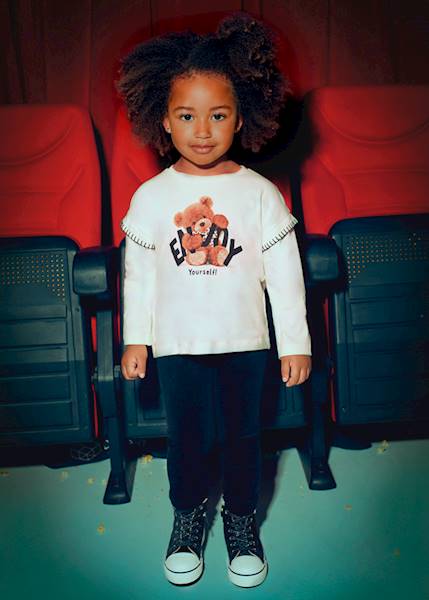 Koszulka d/r miś              4012-10