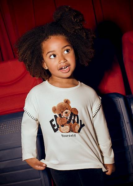 Koszulka d/r miś              4012-10