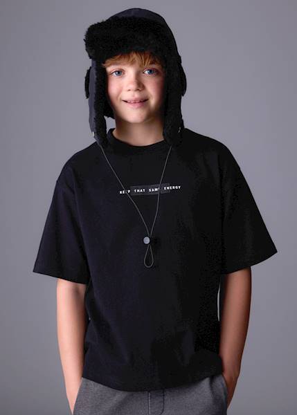 Koszulka k/r print            7001-18