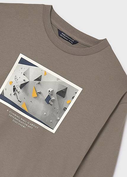 Koszulka d/r z printem HD     7006-32