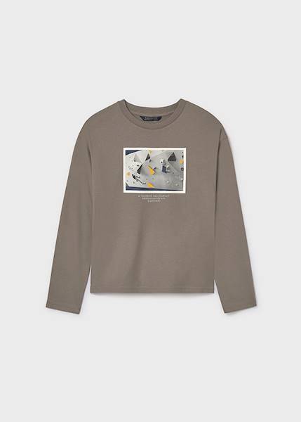 Koszulka d/r z printem HD     7006-32