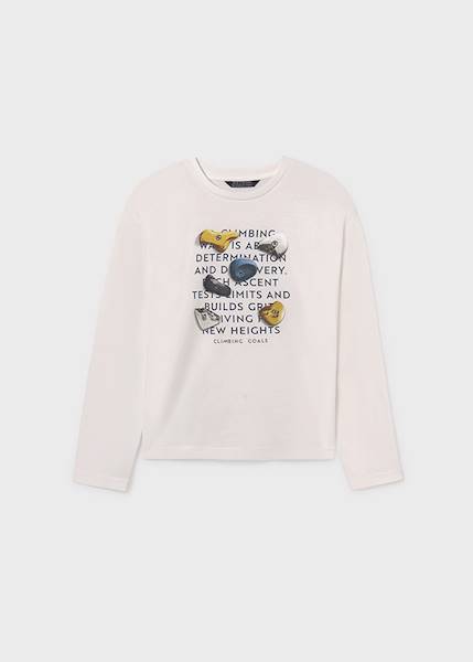 Koszulka d/r z printem HD     7006-30