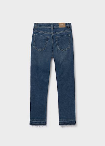 Spodnie długie jeans basic    557-68