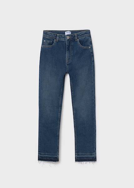 Spodnie długie jeans basic    557-68