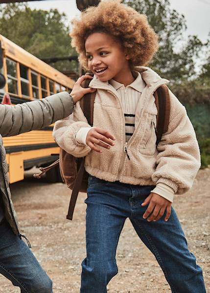 Spodnie długie jeans basic    557-68