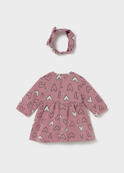 Sukienka i opaska żakard      2825-45