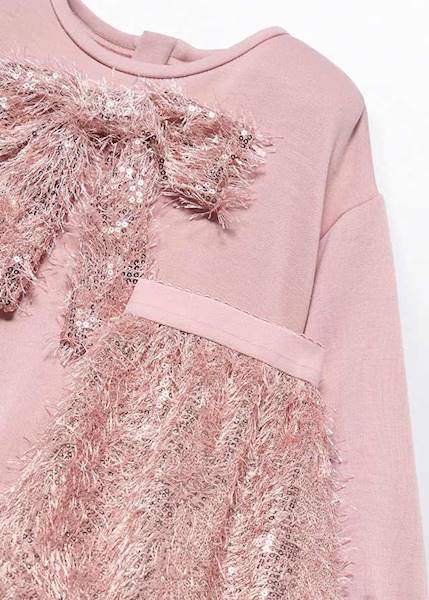 Komplet ze spódnicą cekiny    5539-8