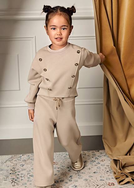 Komplet dzianinowy kontrast   5730-67