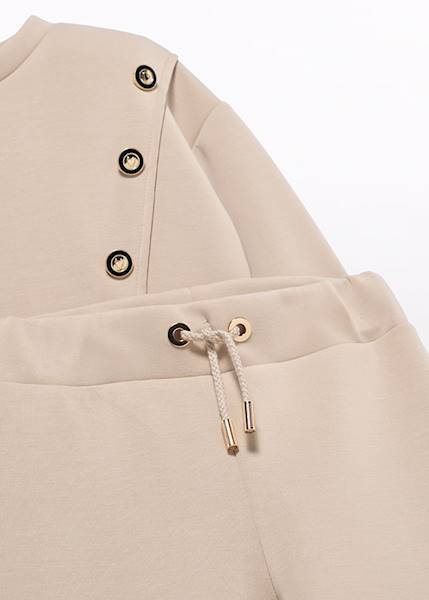 Komplet dzianinowy kontrast   5730-67