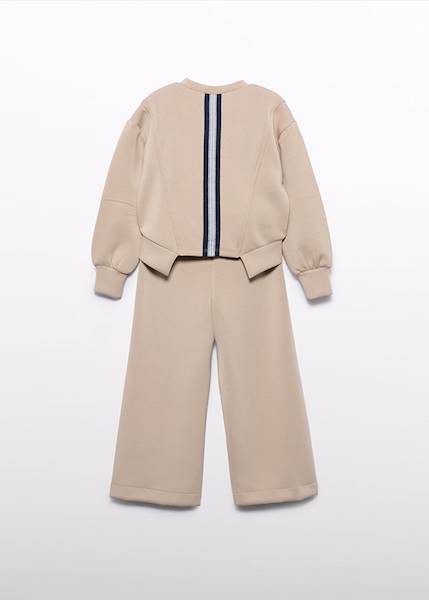 Komplet dzianinowy kontrast   5730-67