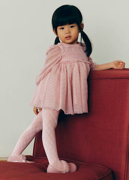 Sukienka z tiulem glitter     5506-8