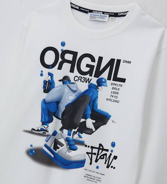 T-shirt DFA2528B-Cloud Dancer