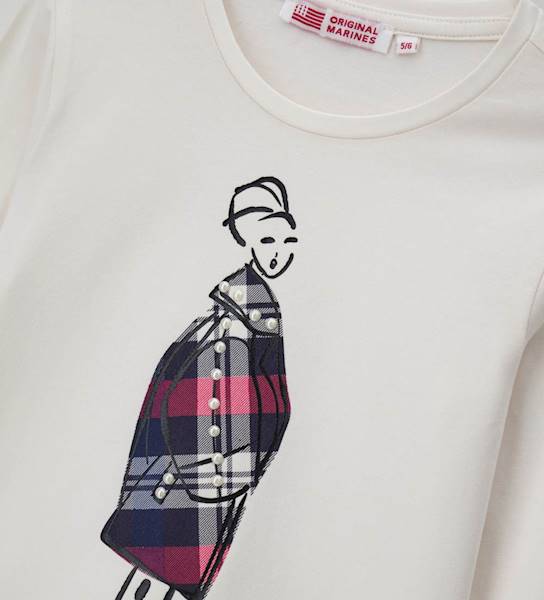 T-shirt DFA3552F-Gardenia