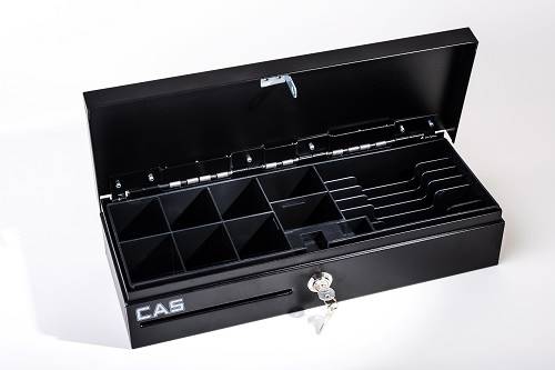 Szuflada kasowa Flip-Top CAS 24V czarna