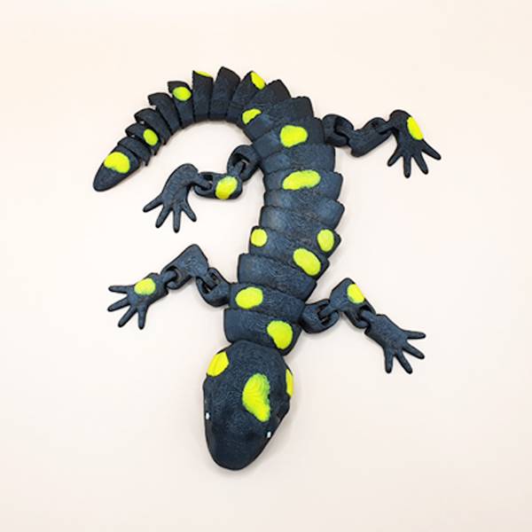 Salamandra plamista 3D - 24 cm