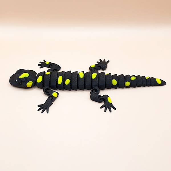 Salamandra plamista 3D - 24 cm