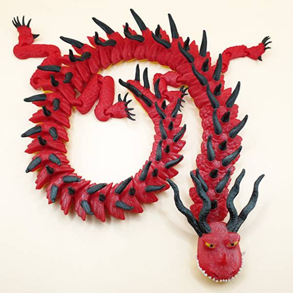 Smok Ignarok – Figurka 3D - 59 cm