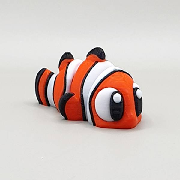 Rybka Nemo z druku 3D