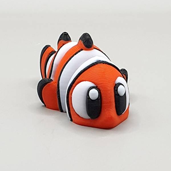 Rybka Nemo z druku 3D